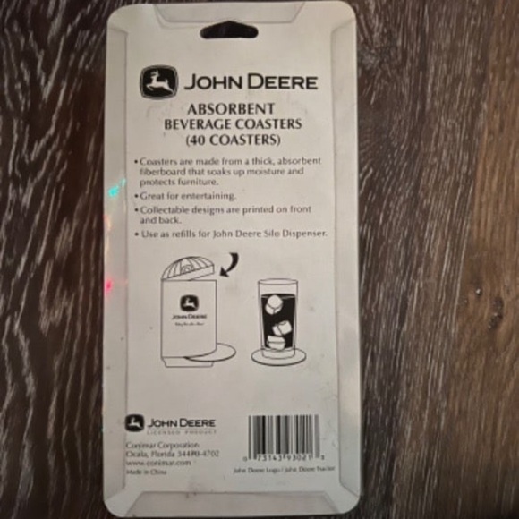 john deere coasters - Picture 2 of 2